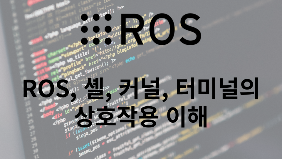 ROS, 셸, 커널, 터미널의 상호작용 이해